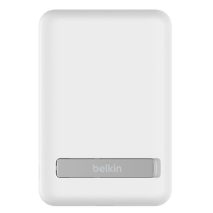 Banque d'alimentation sans fil magnétique Belkin Boost Charge 5K + support blanc - Product Image 2