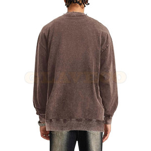 Sudaderas con Lavado Ácido de Calidad para Invierno, Ropa de Moda para Hombre, Sudaderas con Lavado Ácido - Product Image 4