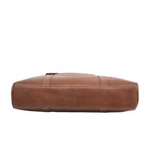 Large 15.6 Inch Leather Briefcase Laptop Cover Sleeve Business Messenger <b>Bags</b> Crossbody Women Men Handbags Casual Use Wholesale - Product Image 2