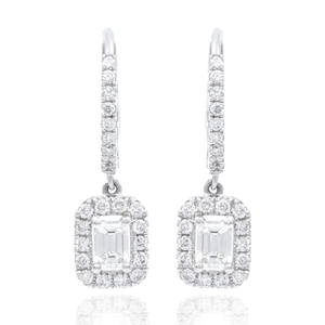 Boucles d'oreilles clous de luxe plaquées or 18 carats avec pierre naturelle taille cœur 1,50 carat KRISHNAVII - Product Image 2