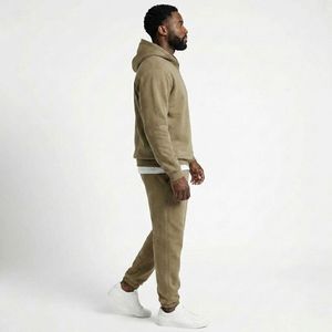 Custom Men's Premium Color Quarter Zip Hoodie For Men Regular Fit 100%Cotton Fleece Fabric Casual Winter Wear Men's Hoodie - Product Image 3