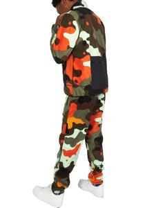 Survêtements coupe-vent imprimés pour hommes, grande taille, avec logo personnalisé, élégants, imperméables, à capuche, manches longues, respirants, séchage rapide, hiver - Product Image 5