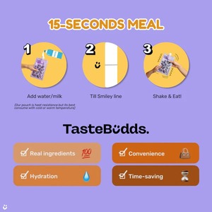 5แพ็ค15วินาทีสำหรับซุปสำเร็จรูปอาหารทดแทนเขย่าผงของเหลวซุปเห็ดสะดวกห่อ - Product Image 4
