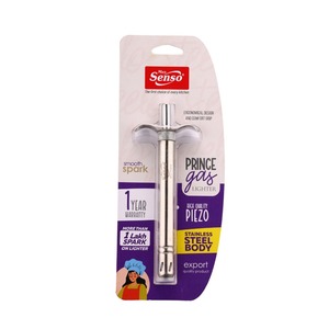 Encendedor de gas de acero inoxidable, herramienta de encendido duradera para cocina con diseño ergonómico, chispa confiable, uso seguro y conveniente para cocinar. - Product Image 5