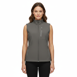 Lightweight Softshell Golf Vest Winter New Design Windproof Sleeveless Outer Wear Pocket <b>jacket</b> for men and <b>women</b> - Product Image 3