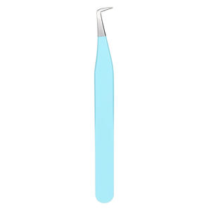 Pinces à cils en acier inoxydable avec logo personnalisé, pinces à sourcils et à cils durables - Product Image 4