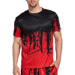 Camiseta Sublimada Antiarrugas para Hombre, Manga Corta, Calidad Premium, Ropa Casual, Logotipo/Color Personalizado, Transpirable - Product Image 5