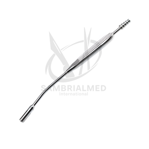 Tube d'aspiration vasculaire Harvey en acier inoxydable de qualité supérieure, 10 1/2'', moyen, angulaire, diamètre 9,0 mm, instruments cardiovasculaires - Product Image 3