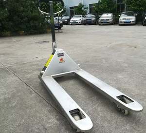 Chariot à palettes manuel en acier inoxydable NIULI, capacité 2-5T, équipement de manutention - Product Image 5