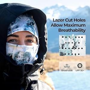 Cagoule Camouflage Personnalisée Respirante pour Protection Estivale – Masque Facial, Doublure de Casque Moto, Cyclisme, Randonnée, Sports de Plein Air - Product Image 4