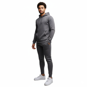 Chándal Deportivo Personalizado para Hombre con Logotipo, Transpirable, Duradero, de Alta Calidad, Antiestático, con Capucha, Estampado, Servicio OEM - Product Image 1