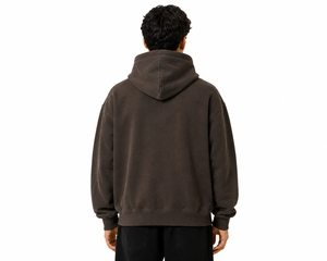 Sudadera con Capucha Extra Grande Personalizada con Logotipo Estampado en Relieve |   Sudadera con Capucha Estilo Urbano para Hombre, Tejido Grueso - Product Image 4