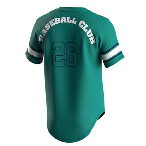 Camiseta de Béisbol Moderna de Manga Corta, Cómoda, con Tejido Transpirable de Alto Rendimiento - Product Image 4