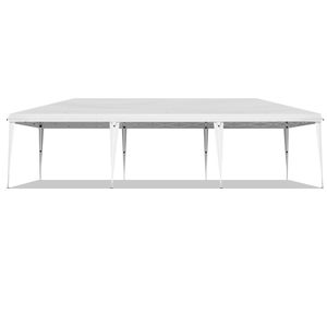 Tenda a baldacchino portatile bianca 10x30 piedi, istantanea e pieghevole, per eventi all'aperto, feste, matrimoni, lauree - Product Image 6