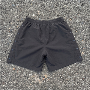 Shorts coupe-vent unisexe à séchage rapide en nylon imperméable avec boutons-pression pour la randonnée et l'entraînement en extérieur - Product Image 3