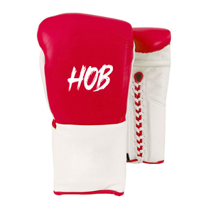 Gants de boxe rouges avec logo personnalisé, en cuir de haute qualité, doux et légers, pour adultes, fitness et joueurs - Product Image 3