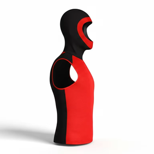 Combinaison de plongée sans manches à capuche en néoprène unisexe, vêtements de bain thermiques, CR 2.0 mm, imperméable, pour le surf, la plongée, le snorkeling, les sports nautiques - Product Image 4