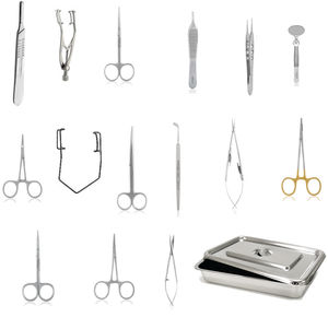 Ensemble d'instruments ophtalmiques professionnels Chan Tara, 16 pièces, instruments de micro-chirurgie oculaire, kit chirurgical en acier inoxydable, OEM - Product Image 3