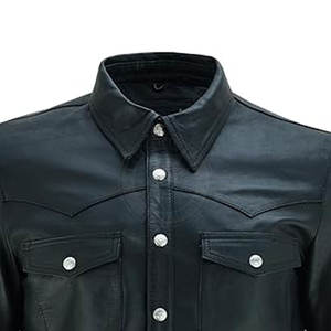 เสื้อหนังผู้ชายระบายอากาศได้ดี น้ำหนักเบา ราคาสมเหตุสมผล ผลิตในปากีสถาน - Product Image 3