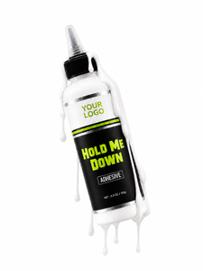 Colle pour perruque HMD Hold Me Down, grande taille 5.3oz, étiquette privée, tenue extrême, imperméable - Product Image 1