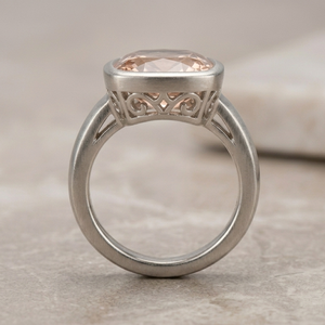 10MM <b>Cushion</b> Gemstone <b>Ring</b> Handmade Anniversary Jewelry 92.5 Sterling Silver <b>Ring</b> <b>Wedding</b> - Product Image 4