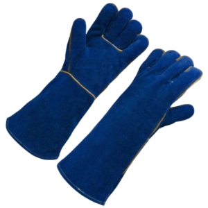 Gants de soudage en cuir de vachette de haute qualité, résistants à l'abrasion, pour travaux lourds, protection industrielle, lutte contre les incendies - Product Image 3