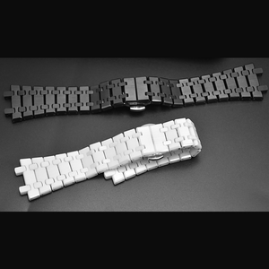 <span class=keywords><strong>Cinturino</strong></span> per Orologio in Ceramica di Alta Qualità, Opzioni Bianco e <span class=keywords><strong>Nero</strong></span>, Sensazione Piacevole al Tatto, <span class=keywords><strong>Cinturino</strong></span> in Porcellana dal Design Distintivo - Product Image 4