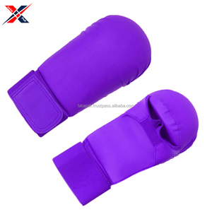 En une couleur unie personnalisation protection des mains meilleur fournisseur faire votre propre combat porter des gants de boxe de karaté - Product Image 6
