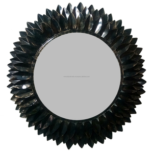 Espejo de pared con forma de flor para decoración del hogar - Product Image 4