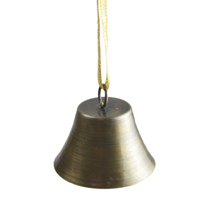 Nouveautés : Meilleurs cadeaux et souvenirs au design étoilé, Grande cloche antique, Cloches artisanales en métal moulé brut, Grande cloche d'église dorée - Product Image 6