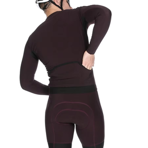 Maillot de cyclisme thermique à manches longues pour homme, extensible, léger, avec fermeture éclair intégrale, fabriqué au Pakistan - Product Image 2