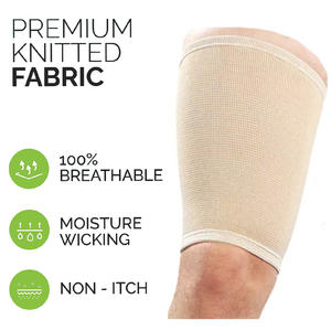 ปลอกรัดข้อเข่า UBEST ผลิตจากไนลอน สแปนเด็กซ์ และยางถัก ช่วยพยุงและป้องกันข้อเข่า เหมาะสำหรับผู้ชายและผู้หญิง - Product Image 6