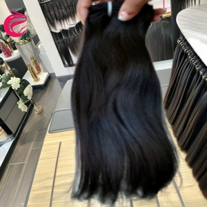 Vente en gros de cheveux humains bruts non transformés vierges malaisiens cuticules alignées Paquets de cheveux humains bouclés naturels vierges Vendeur d'extensions de cheveux - Product Image 2