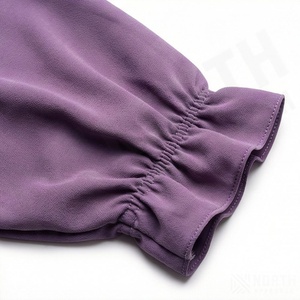 Conjunto de Abaya de Dos Piezas con Khimar Largo, Talla Grande, para Fiestas Nocturnas, Largo hasta el Suelo, de Poliéster, para Mujeres Musulmanas, Venta al por Mayor, Modesto, con Cuentas, Ligero - Product Image 5