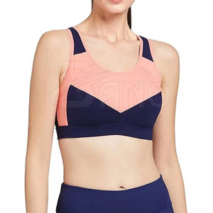 Hot Selling Women's High Support Breathable Simple Sports Bra with Front Logo for Fitness-Premium Comfort - Product Image 3