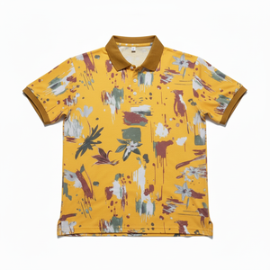 เสื้อโปโลผู้ชายแบบกำหนดเองได้ ลดราคาพิเศษ เป็นมิตรกับสิ่งแวดล้อม แห้งเร็ว แขนครึ่งตัว ผลิตจากโพลีเอสเตอร์ พร้อมพิมพ์โลโก้ตามสั่ง - Product Image 6