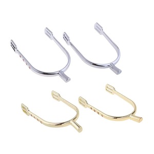 Éperons d'équitation en acier inoxydable de qualité supérieure avec engrenage en laiton pour hommes – Accessoires et équipement d'équitation - Product Image 3