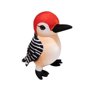 <b>Customized</b> Realistic Woodpecker Plush Toy Bird <b>Doll</b> with PP Cotton Filling for Home Living Room Display Boy's Soothing Baby <b>Doll</b> - Product Image 2