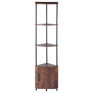 5 livelli LED luce e porta armadio Organizer alto angolo scaffale Stand stretta Rack con caratteristiche Premium - Product Image 1