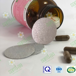 Bouchon de bouteille hermétique Sam Lan blanc de qualité alimentaire, scellage sensible à la pression, sans fuite, adhésif en mousse PS, forme personnalisée, OEM - Meilleure vente - Product Image 3