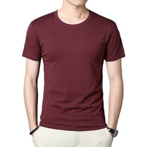 T-shirts personnalisés pour hommes en gris chiné, décontractés, respirants, en polyester et coton, coupe ajustée, col rond, vierges, pour le sport et la gym, vente en gros - Product Image 6