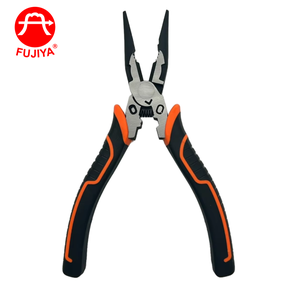 Alicates de Punta Larga para Electricista, de Acero Métrico de Alta Resistencia, con Borde de Corte Preciso y Mordazas Serradas, Soporte OEM, Alto Apalancamiento, FUJIYA - Product Image 1