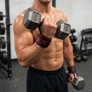 Weightlifting Cross Training Gym Fitness Strength Support Custom Own Brand Logo Design Wrist Wraps Breathable Soft Wrist <b>Straps</b> - Product Image 4