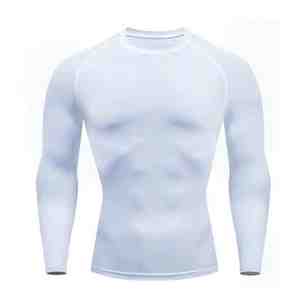 Nuevas Camisetas de Compresión Deportivas para Hombre, Lisas o Estampadas, de Spandex, al por Mayor, con 100% de Buena Calidad y Diseño - Product Image 2