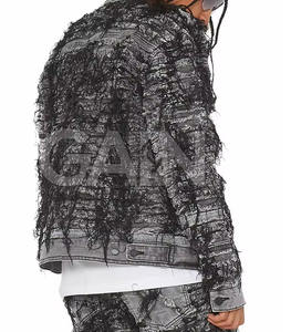 Chaqueta de Mezclilla para Hombre, Nueva Moda, con Interior Cálido, Ideal como Chaqueta de Invierno, MOQ Bajo - Product Image 3