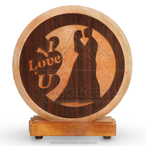 โคมไฟเกลือหิมาลัยตกแต่งโลโก้แบบปรับแต่งได้ - Product Image 2