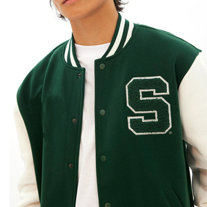 NEW Men's <b>Varsity</b> <b>Jacket</b>-Customized Color Logo Front Design Breathable Eco-Friendly Wool Lining-from Pakistan for USA/<b>UK</b> Market - Product Image 6