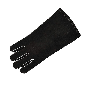 Gants de soudage TIG en cuir de chèvre noir de qualité supérieure, nouveau design, logo personnalisé, résistants à l'huile et à l'eau - Product Image 3