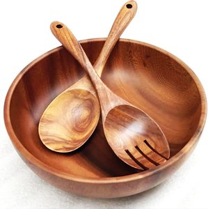 Utensilios para Ensaladas Hechos a Mano, Ecológicos, Aptos para Lavavajillas, para Cocina, Hechos en India - Product Image 2