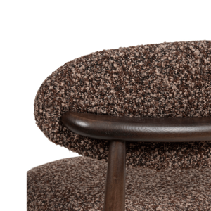 Modern Upholstered <b>Dining</b> <b>Chair</b> Solid Wood Frame Fabric <b>Dining</b> <b>Chair</b> Luxury Restaurant Cafe Furniture - Product Image 6